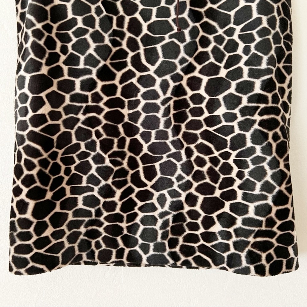COLLECTORS Vintage Betsey Johnson Giraffe Print Skirt - Picture 5 of 12
